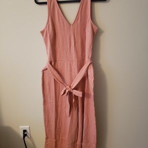 Gap pink pant romper